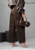 Hose Jeans balloon Say Less Schokoladenbraun