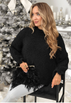 Pullover Feels Like Heaven Schwarz