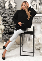 Pullover Feels Like Heaven Schwarz