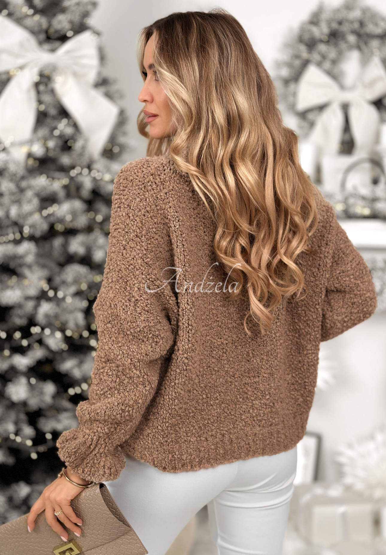 Pullover aus Wolle und Alpaka Feels Like Heaven Beige