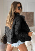 Krótka puchowa Jacke Last Thing Schwarz