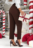 Hose Chinohose No Idea Schokoladenbraun