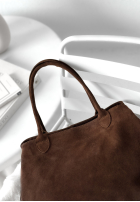 Zamszowa Tasche Fully Me Schokoladenbraun