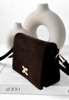 Zamszowa Tasche In My Closet Schokoladenbraun