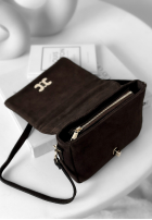 Zamszowa Tasche In My Closet Schokoladenbraun