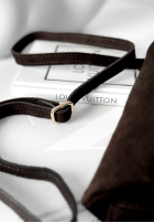 Zamszowa Tasche In My Closet Schokoladenbraun