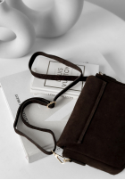 Zamszowa Tasche In My Closet Schokoladenbraun