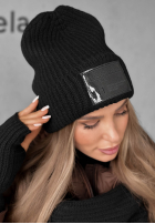 Set Mütze, szalik, Handschuhe 3in1 December Schwarz