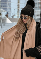 Schal z frędzlami Closer To Heaven Beige