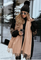 Schal z frędzlami Closer To Heaven Beige