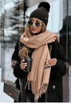 Schal z frędzlami Closer To Heaven Beige