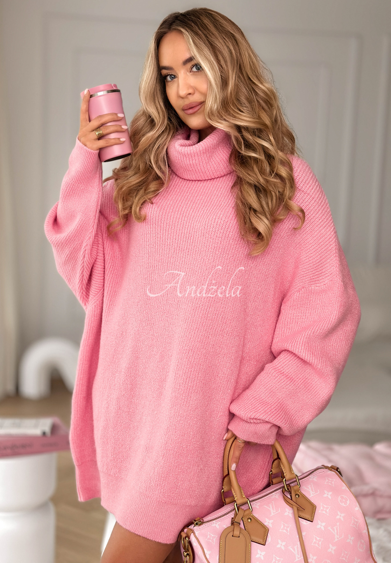 Rollkragenpullover Mavi Rosa