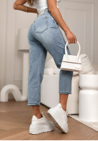 Hose Jeans z paskiem You Know Better Blau