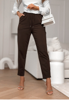 Set T-Shirt i Hose dresowe LA California Star biało-Schokoladenbraun