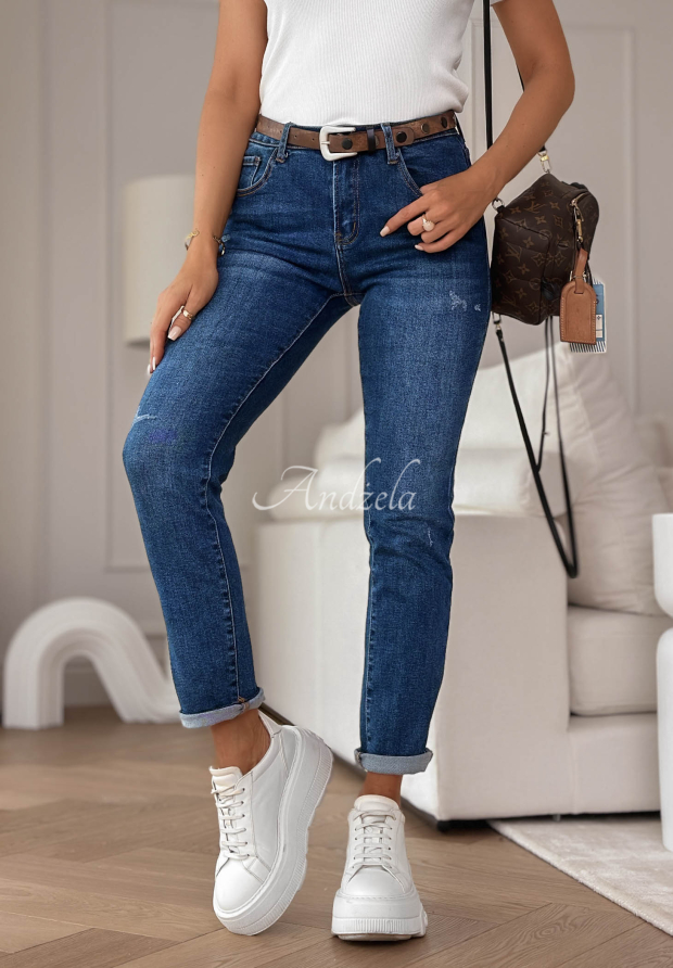 Skinny-Jeans Missed Again Blau