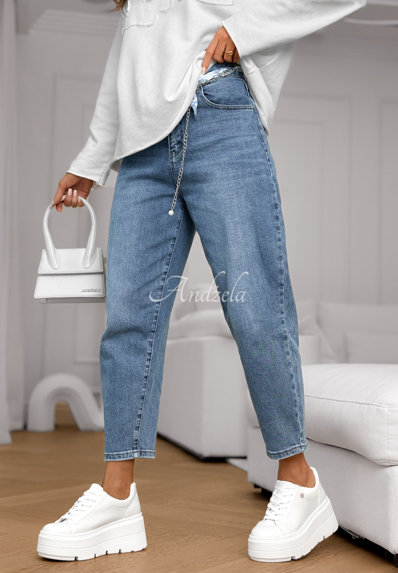 Jeans balloon fit Not Follow Blau