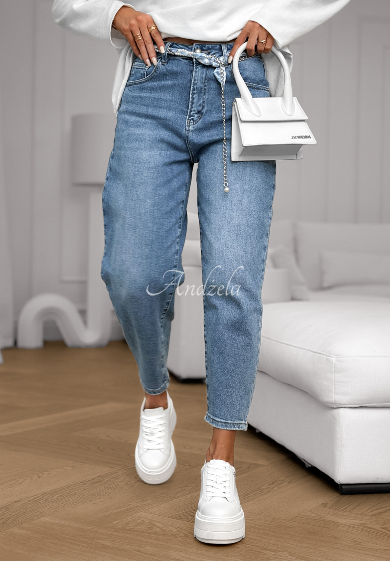 Jeans balloon fit Not Follow Blau