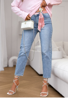 Hose Jeans z paskiem Real For You Blau