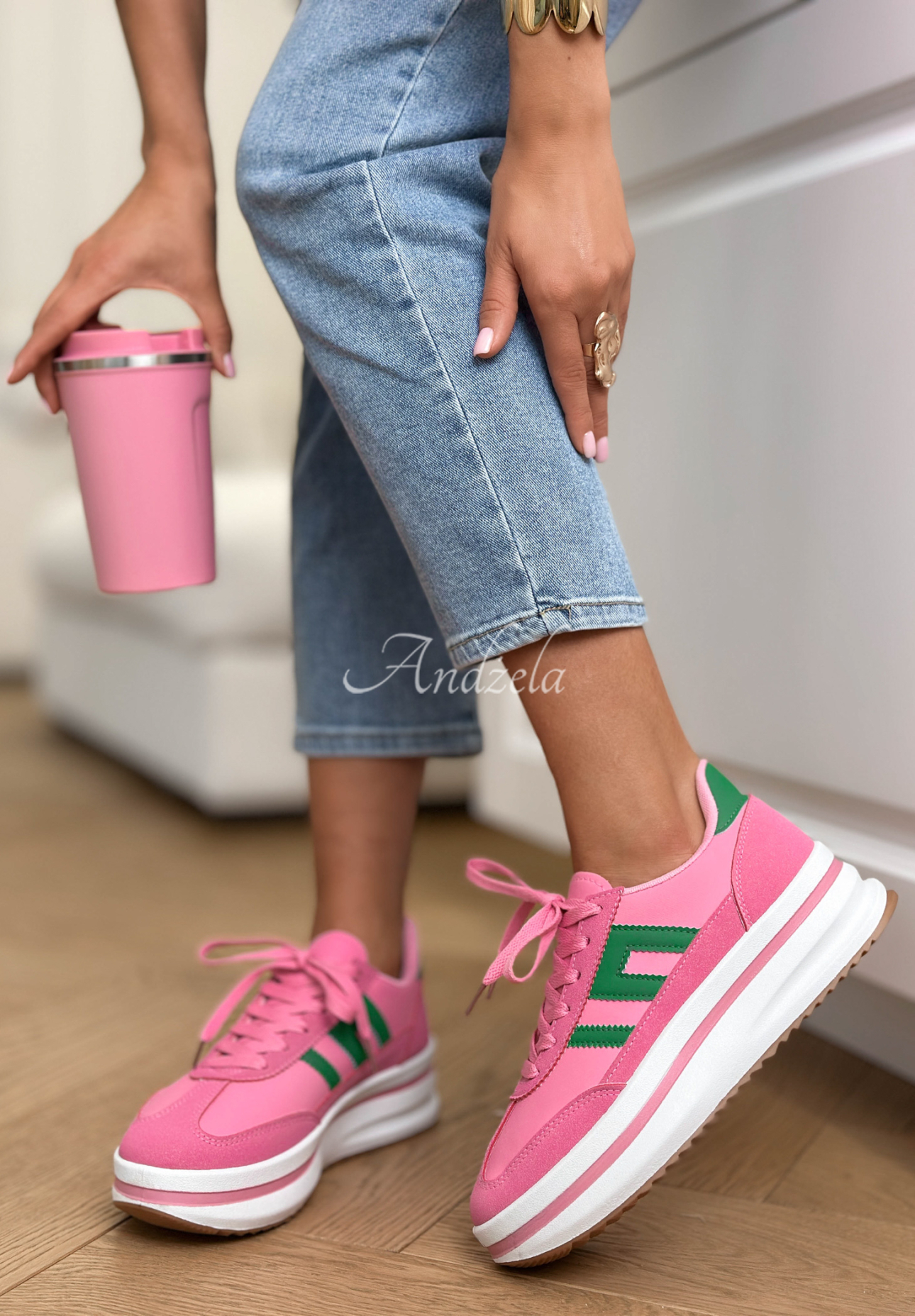 Sneaker Not Going Anywhere Rosa