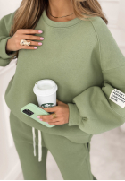 Sweat Set Fits Me Perfectly szałwiowy