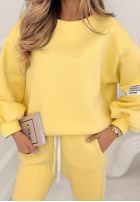 Sweat Set Fits Me Perfectly Gelb