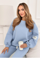 Sweat Set Fits Me Perfectly Himmelblau