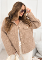 Krótka Jacke kożuszek Warming Up Beige