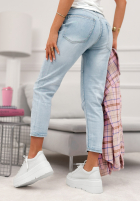 Hose Jeans z przetarciami Last Spring Hellblau