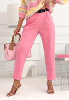 Material Hose Chinohose masełko Charm City Puderrosa