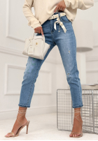 Hose Jeans skinny Blessed With Energy Hellblau