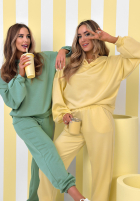 Komplet dresowy Remember About You żółty