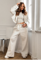 Sweat Set Sweatshirt, Hose i top 3in1 Almost There Camel