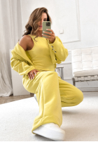 Sweat Set Sweatshirt, Hose i top 3in1 Almost There Camel