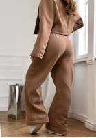 Sweat Set Sweatshirt, Hose i top 3in1 Almost There Camel