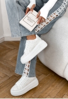 Koronkowe Sneaker Don’t Move Weiß