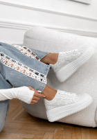 Koronkowe Sneaker Don’t Move Weiß