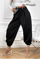 Material Hose ze ściągaczami What You Wanted Schwarz