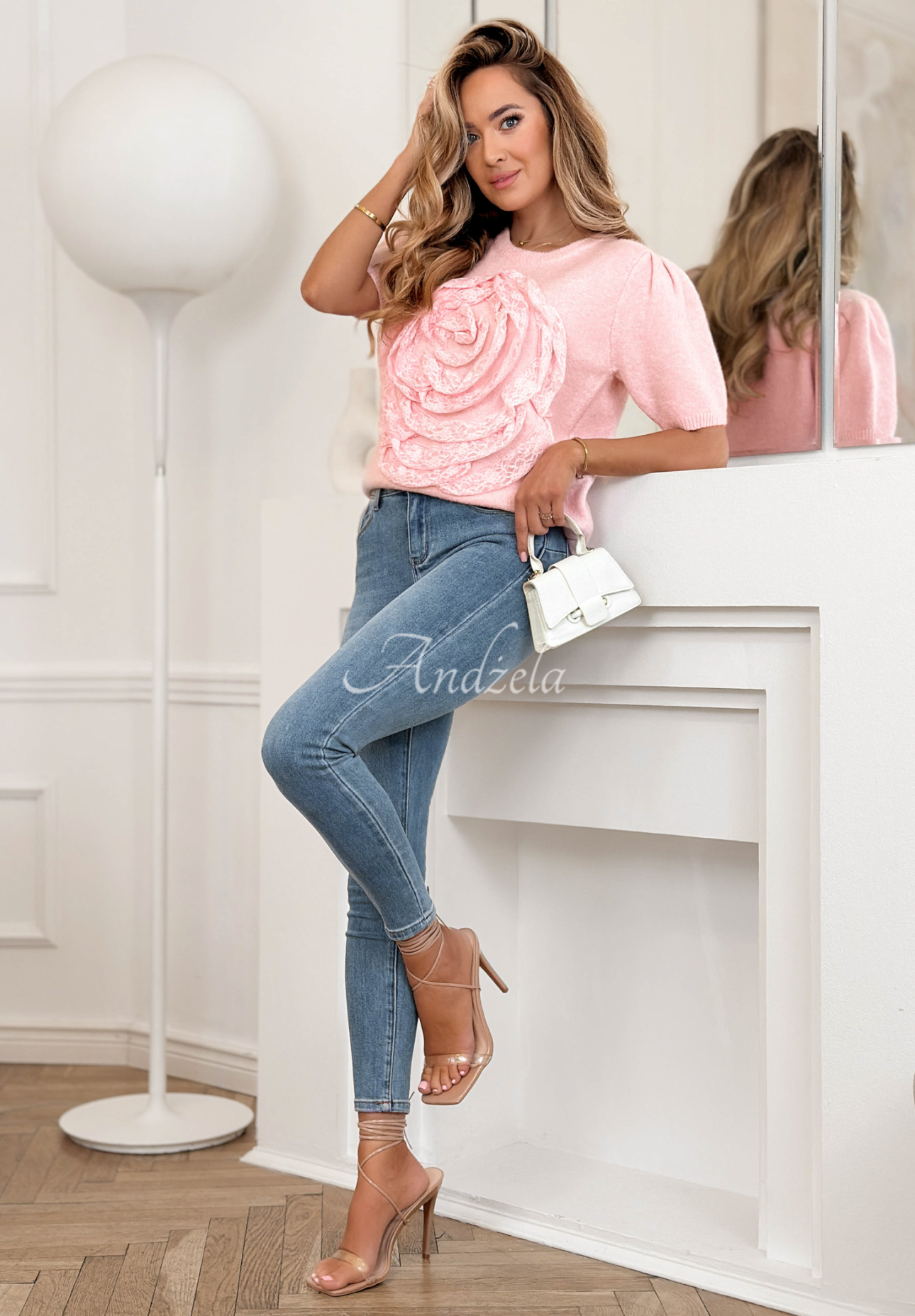 Skinny-Jeans Stay For Me Blau