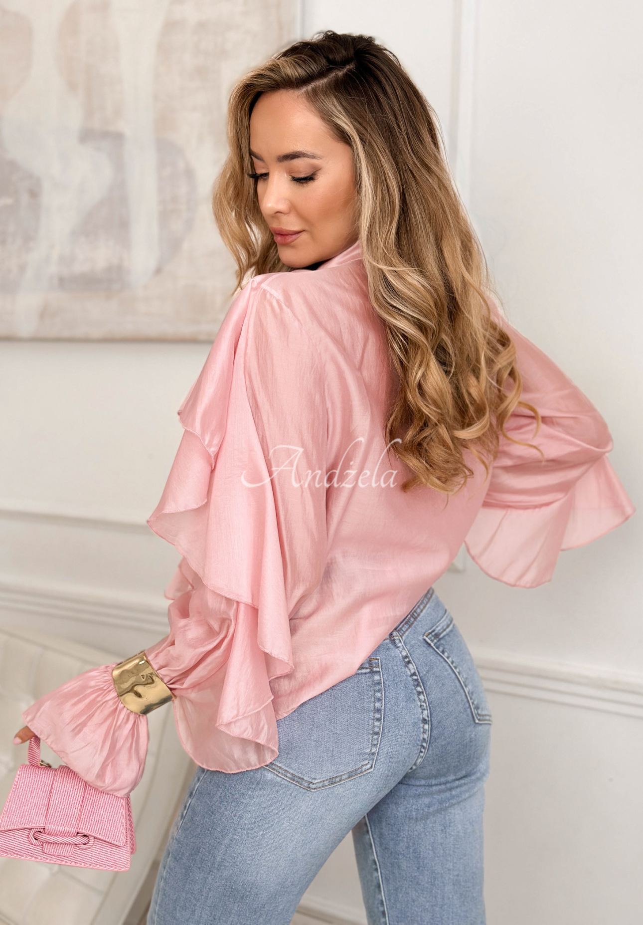 Hemd mit Rüschen Sweet Ruffles Rosa