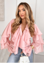 Hemd z falbankami Sweet Ruffles Rosa