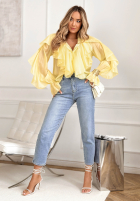 Hemd z falbankami Sweet Ruffles Gelb