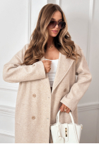 Długi Mantel Springtime Success Grau