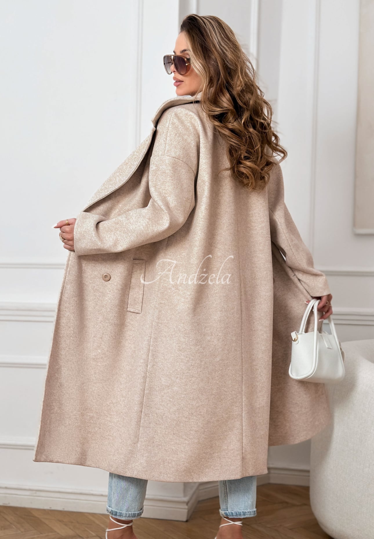 Springtime Success long coat, beige