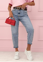 Hose Jeans mom fit Where To Now Blau