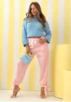 Miękki Pullover Mrs Sweet Candy Himmelblau