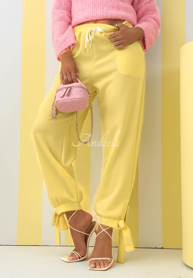 Jogginghose Comfy & Trendy Gelb