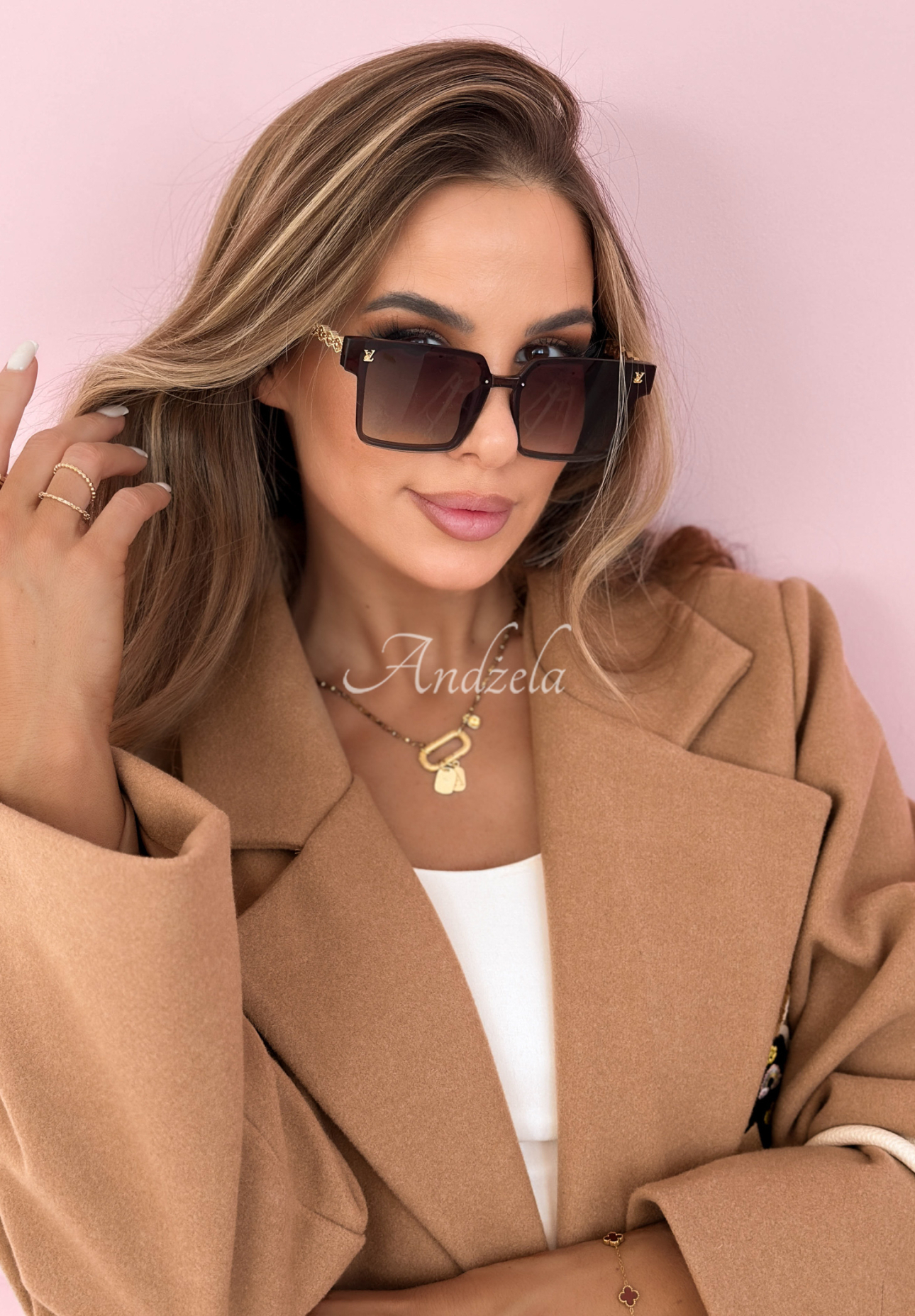 Sonnenbrille Summer Mood Gold-Braun