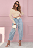 Hose Jeans banana Adds New Life Hellblau