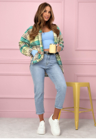 Hose Jeans mom fit Prime Look Hellblau
