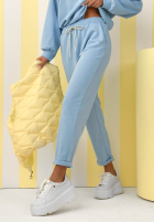 Komplet dresowy bluza i spodnie Better Now żółty